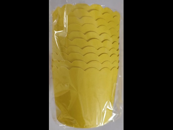 CUP CAKE HOLDERS - YELLOW