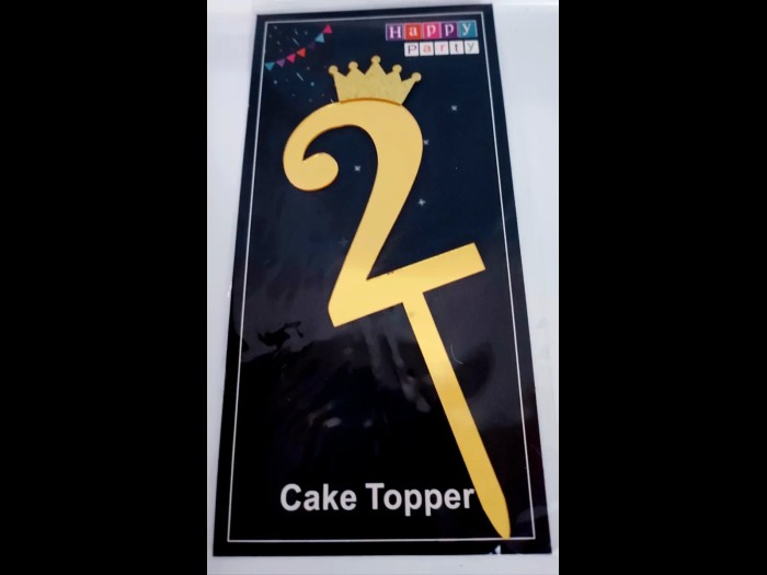 2 - CAKE TOPPER