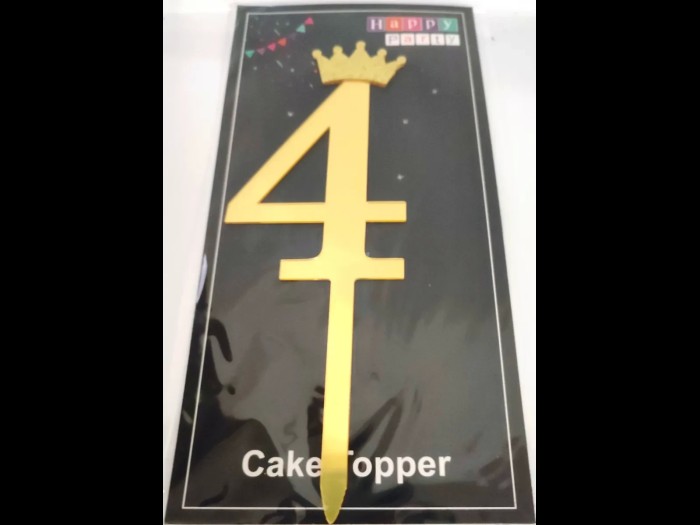 4 - CAKE TOPPER