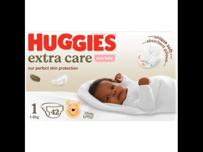 Huggies Extra Care size 1 (42s)