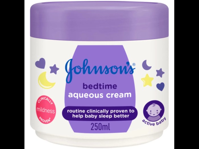 Johnsons Bedtime aqueous cream 250ml