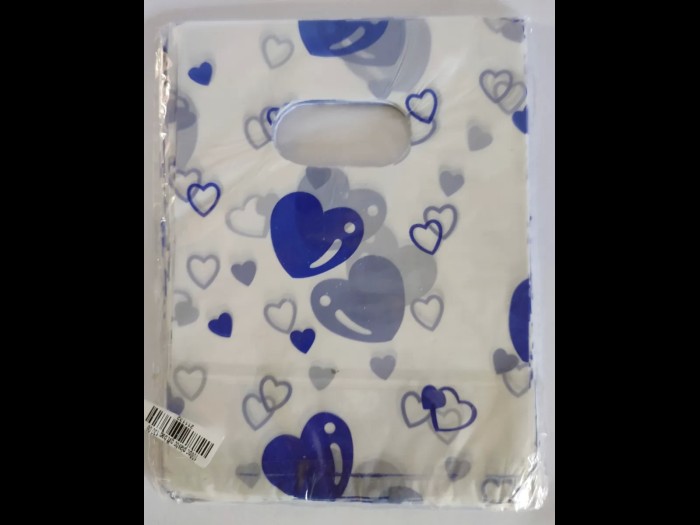 PARTY BAGS - BLUE HEARTS