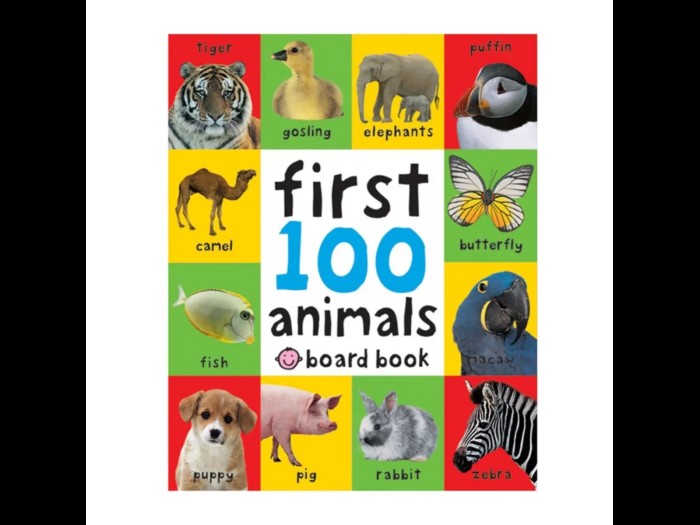 First 100 Animals board book