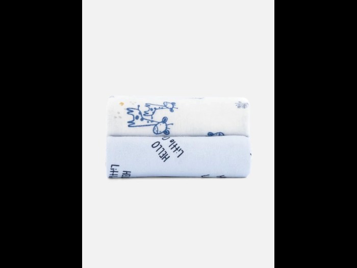 Print Receiver Blankets 2 Pack