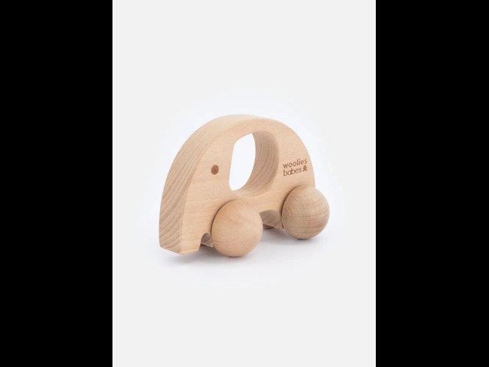 Wooden Elephant Grasping Toy